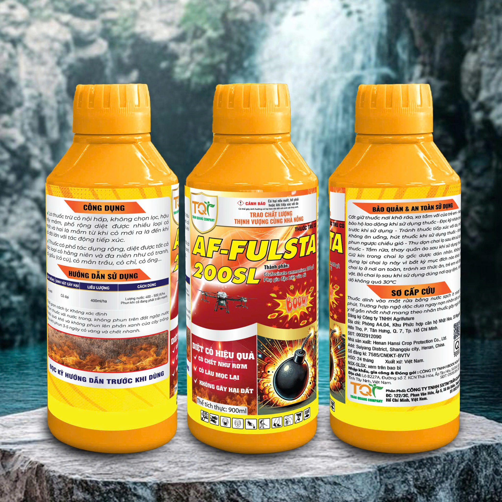 AF-FULSTA 200SL - Boom (Nước Vàng) - 900ml