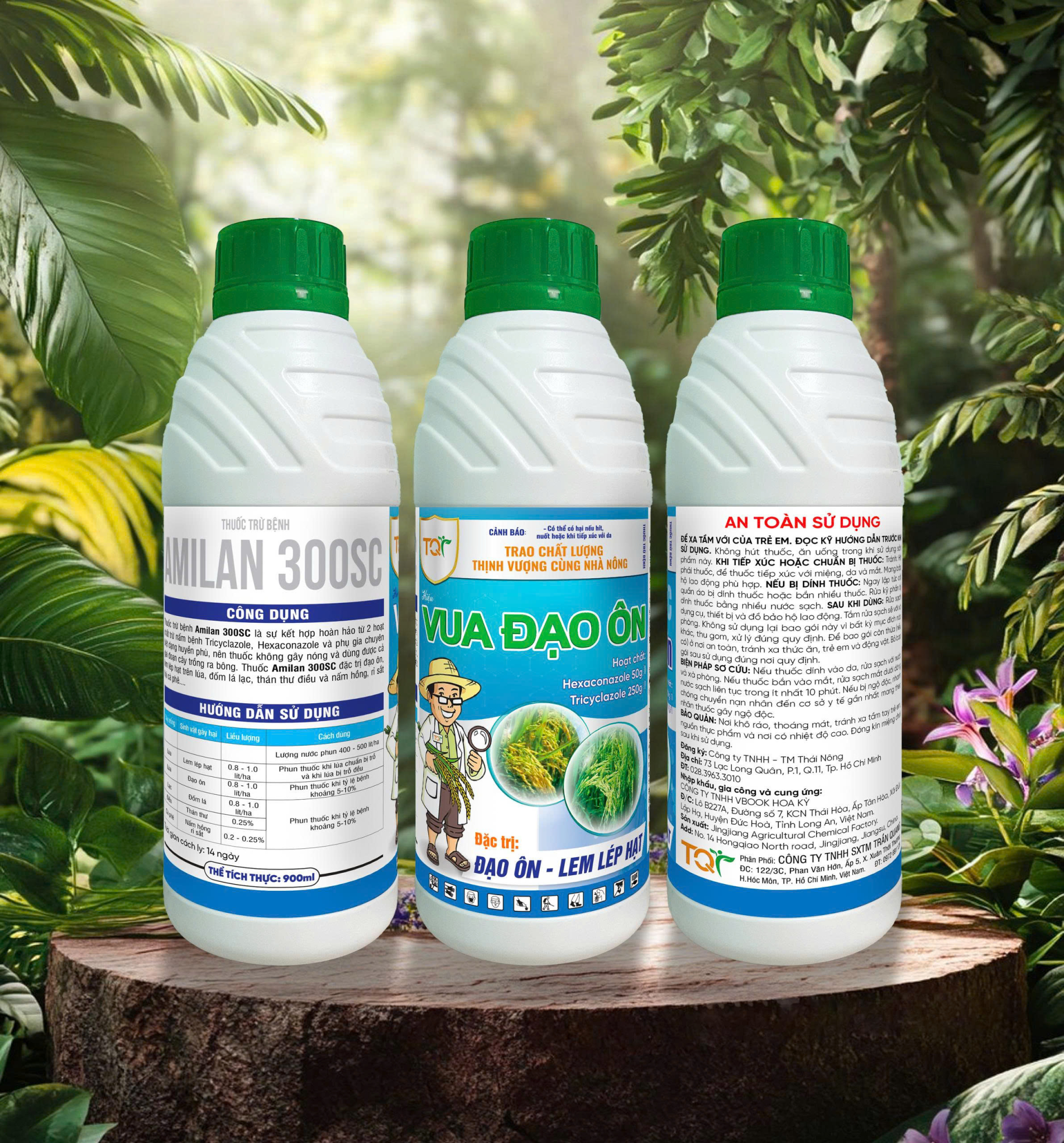 Thuốc trừ bệnh Amilan 300SC - 900ml 