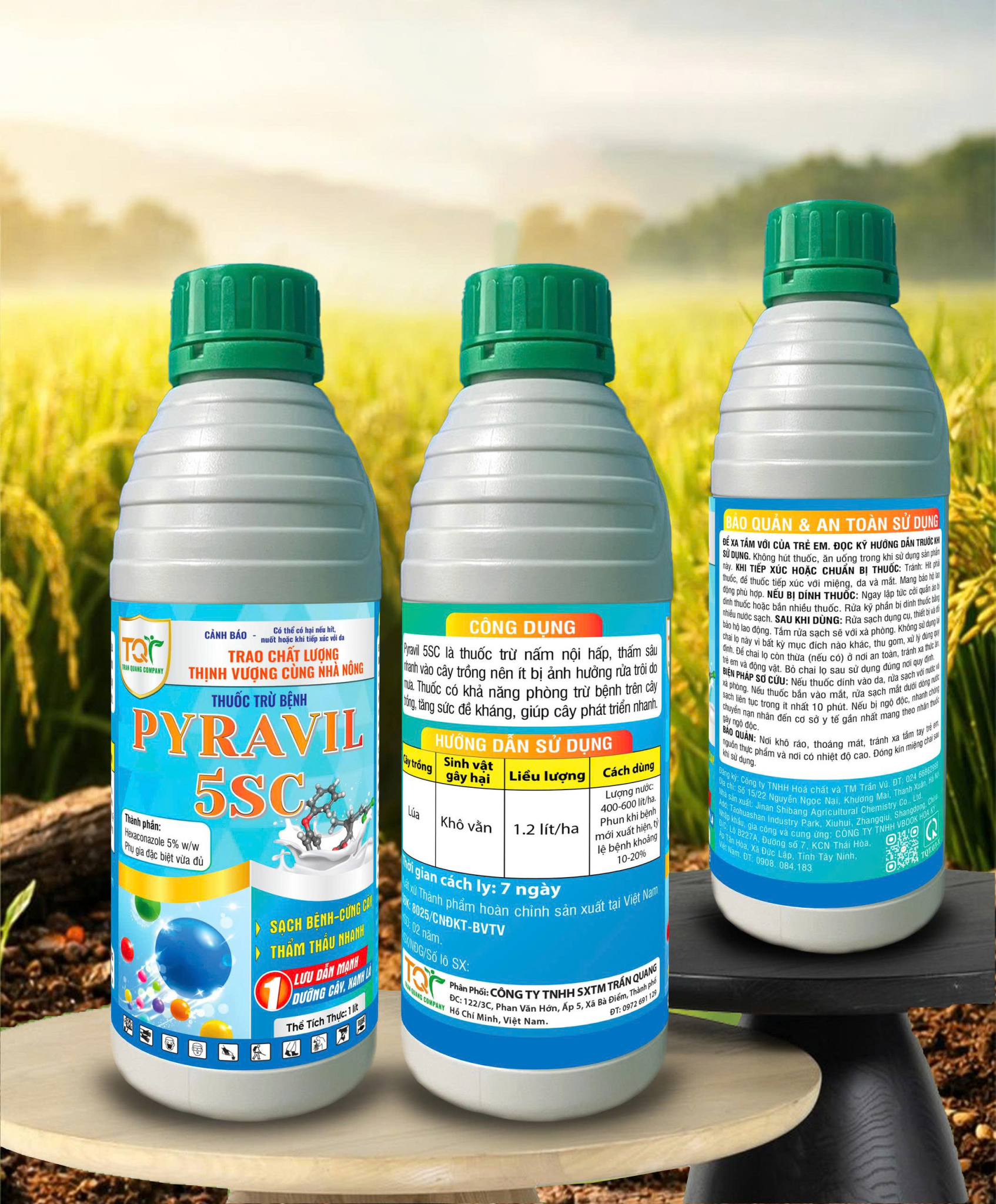 Thuốc trừ bệnh Pryravil 5SC - 1 lít