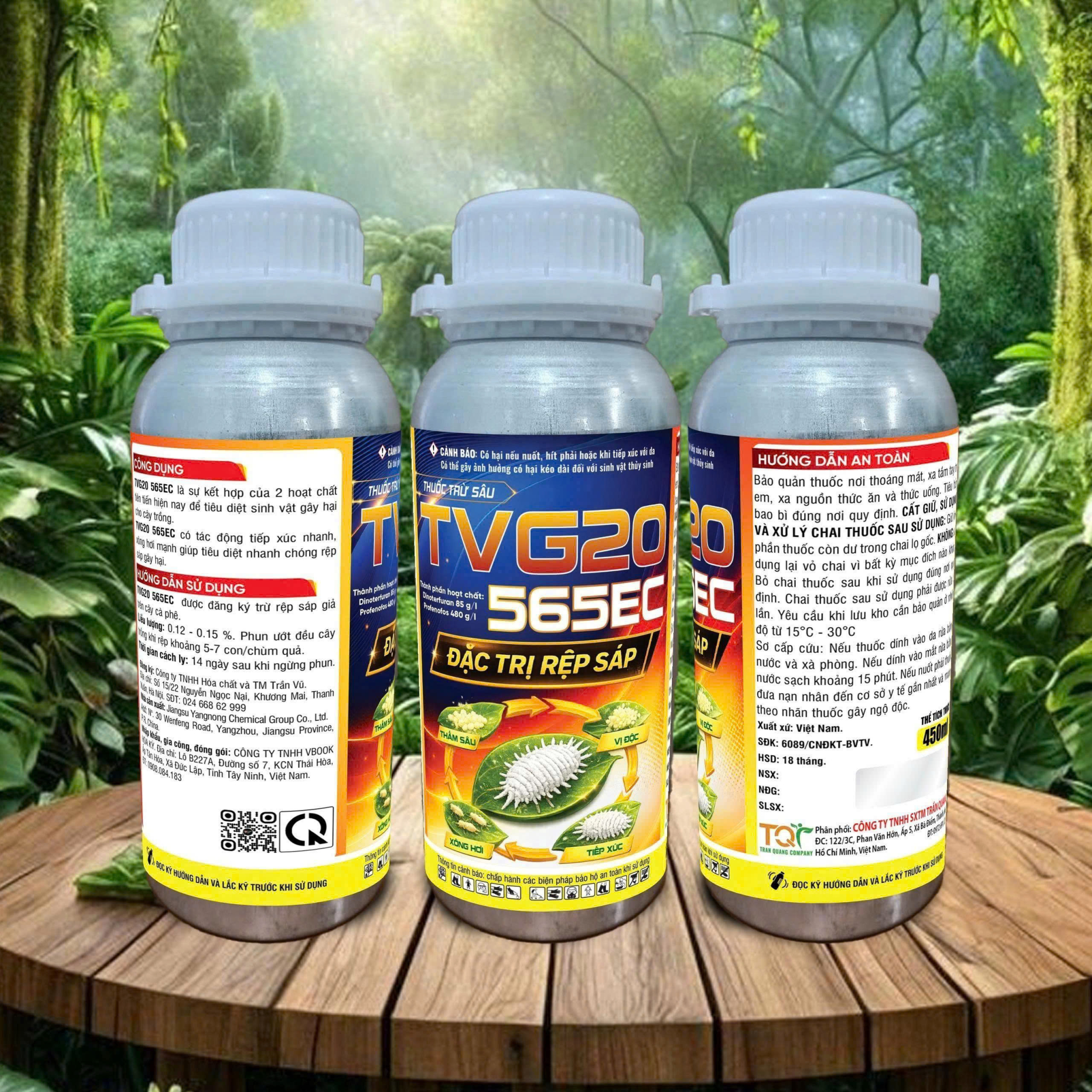 Thuốc trừ sâu TVG20 565EC -450ml (Đặc trị Rệp sáp)