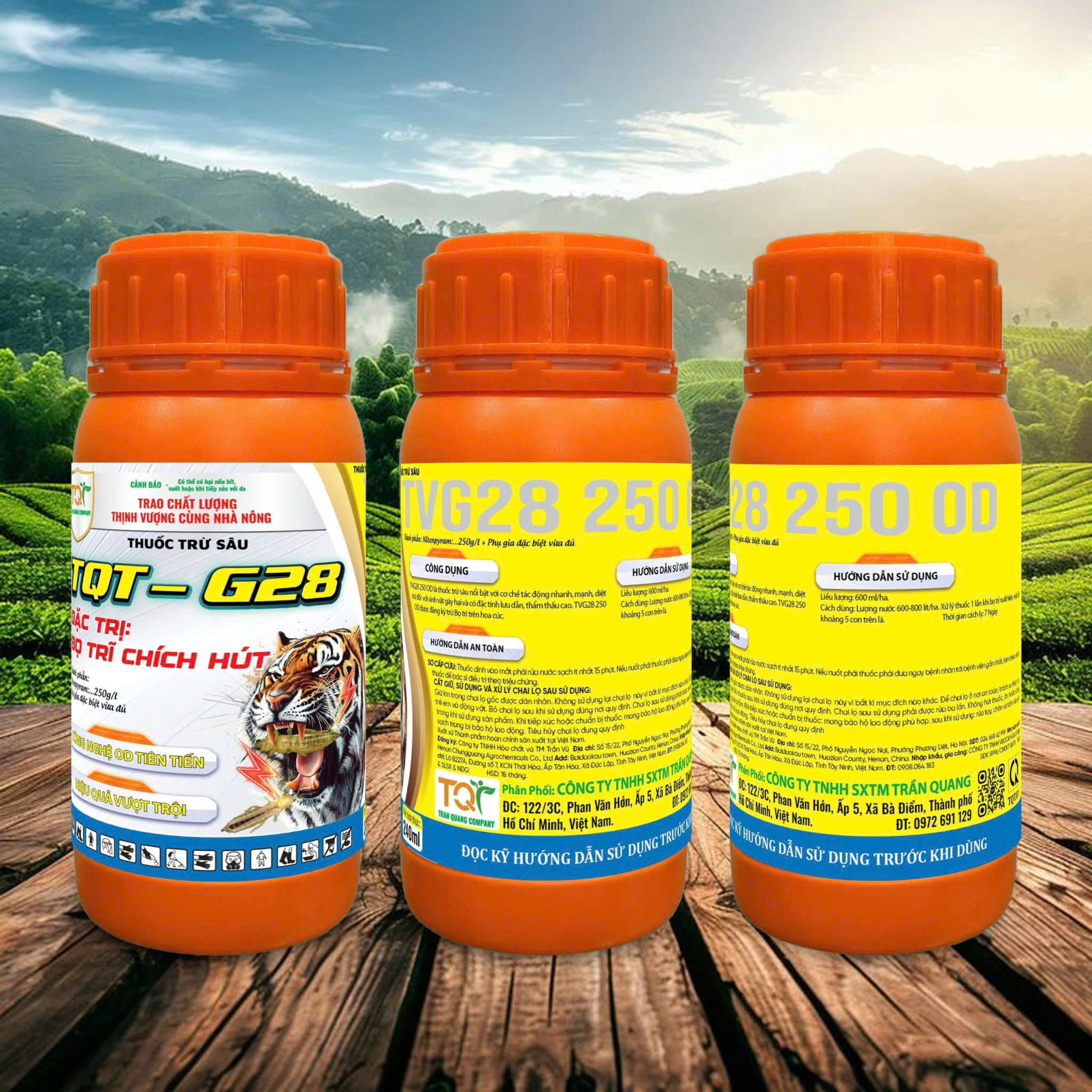 Thuốc trừ sâu TVG28 250 OD (TQT - G28) - 240ml 