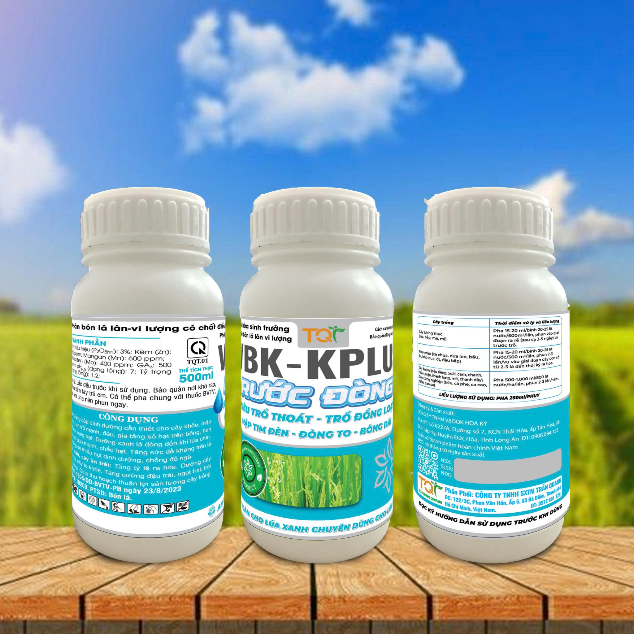 Phân bón lá lân vi lượng VBK - Kplus (Rước Đòng) - 500ml